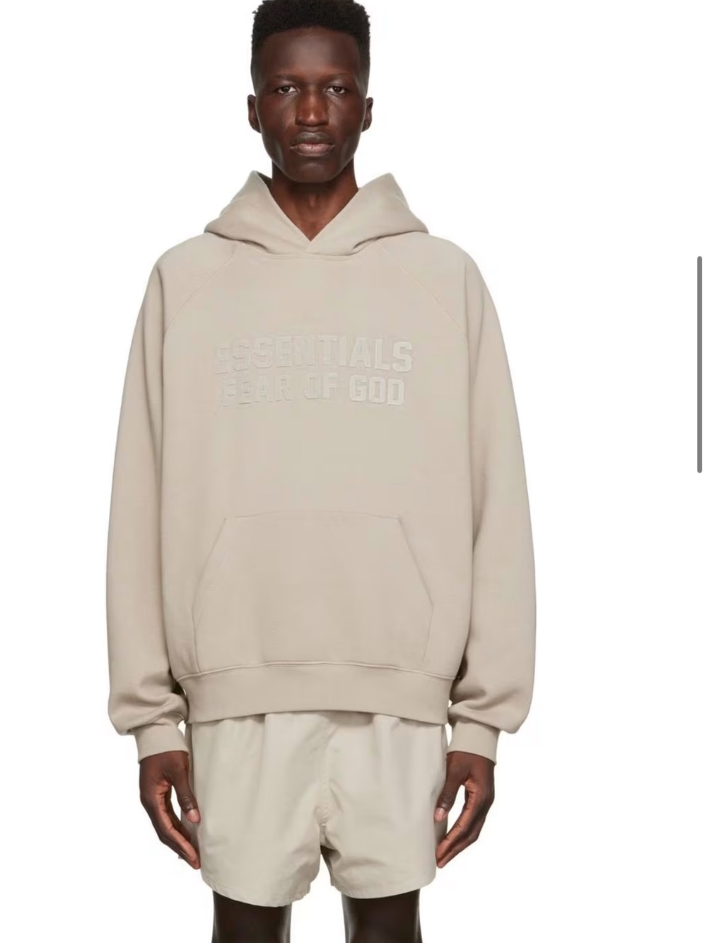 Essentials Taupe Hoodie